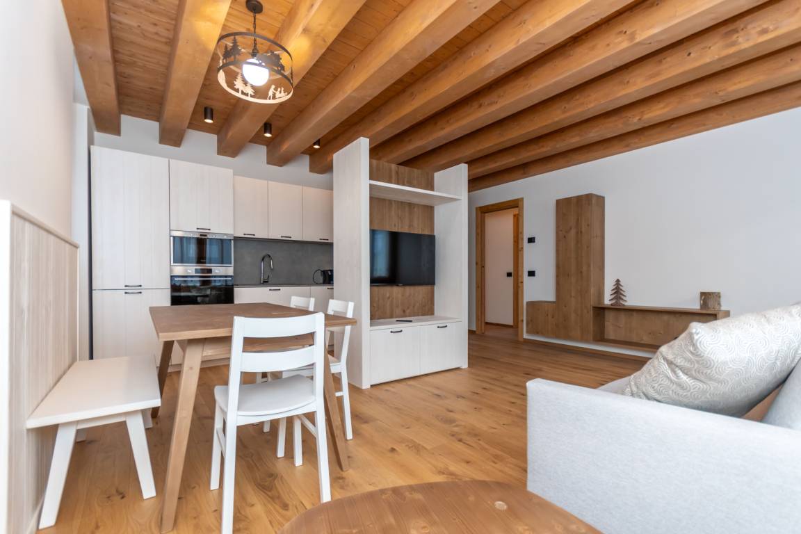 60 M² Appartamento Vacanza ∙ 2 Camere Da Letto ∙ 6 Ospiti - Passo Rolle