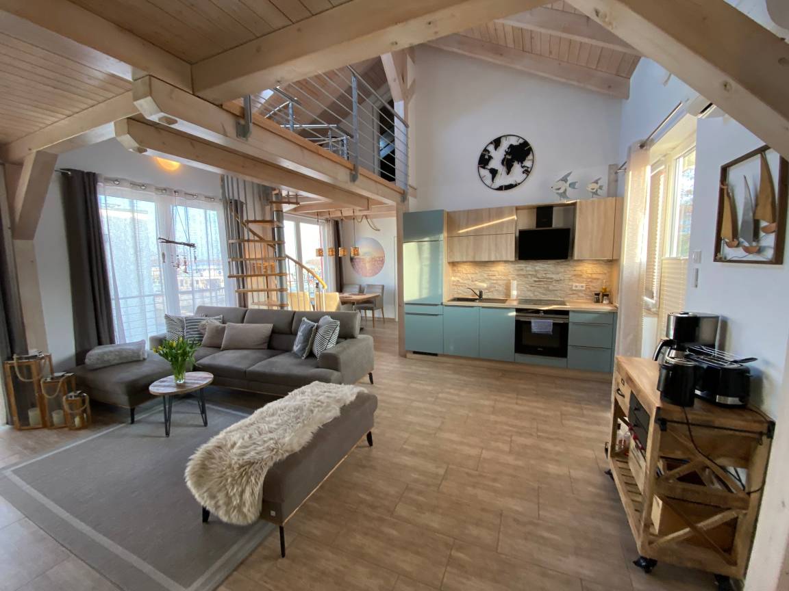 90 m&sup2; Ferienwohnung 2 Schlafzimmer 4 G&auml;ste