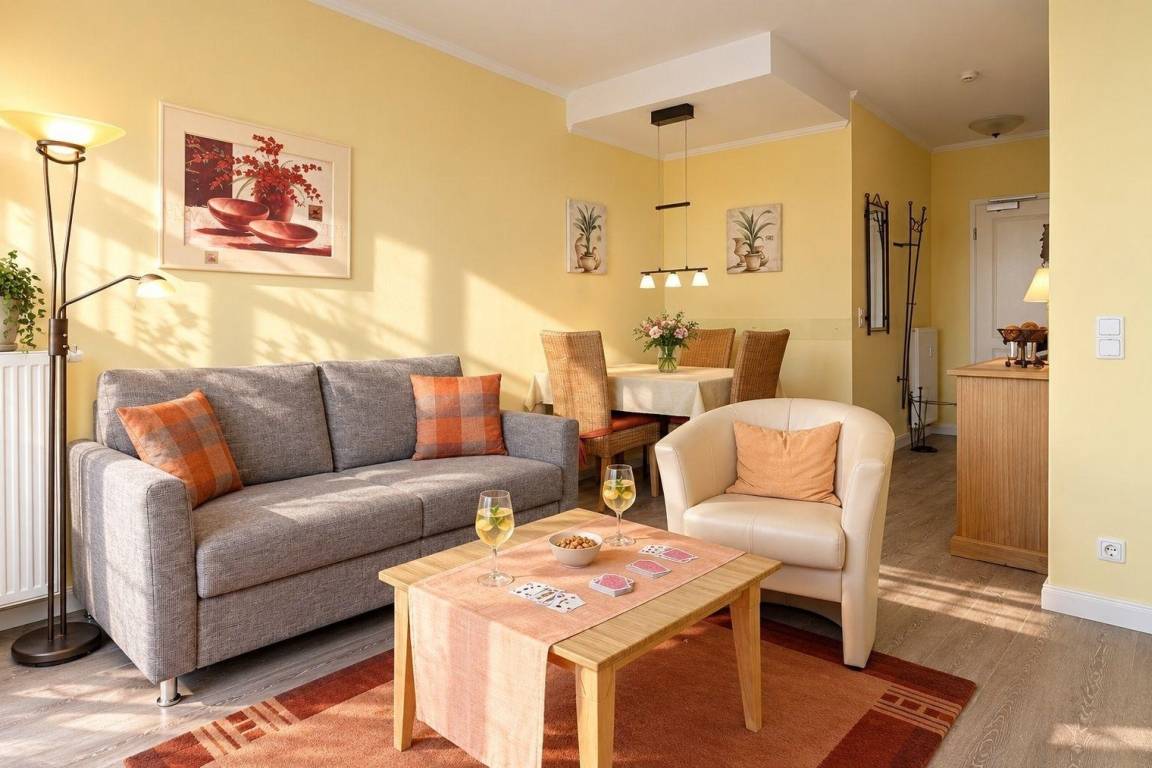 39 m&sup2; Ferienwohnung 1 Schlafzimmer 4 G&auml;ste