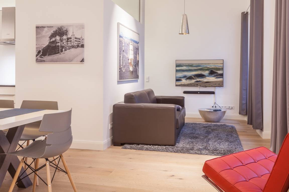 54 m² Ferienwohnung ∙ 1 Schlafzimmer ∙ 2 Gäste – Bild 5