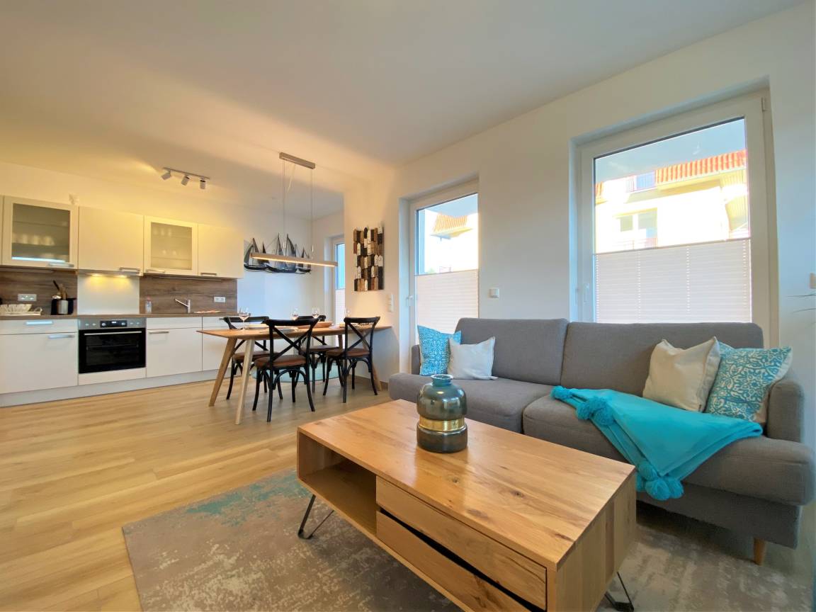65 m² Ferienwohnung ∙ 1 Schlafzimmer ∙ 4 Gäste – Bild 3
