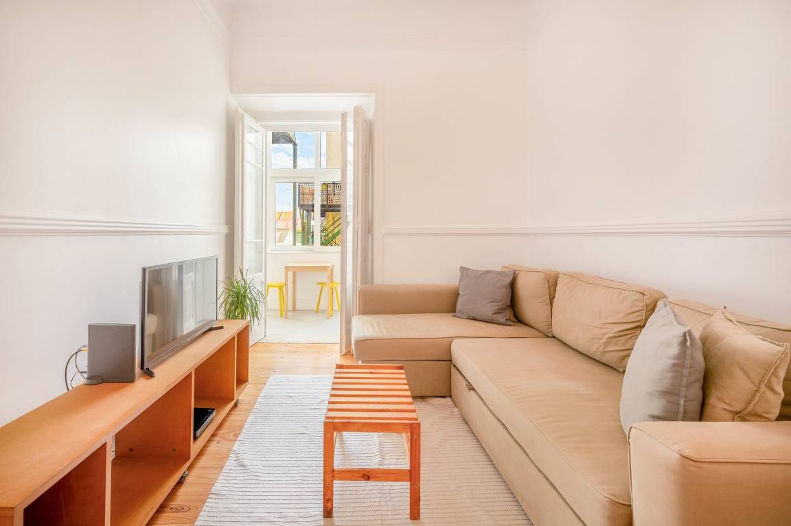 65 M² Appartement ∙ 2 Chambres ∙ 4 Personnes - Lisbonne