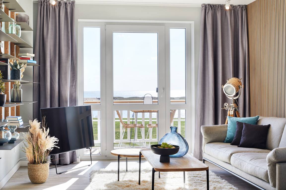 80 m&sup2; Ferienwohnung 2 Schlafzimmer 4 G&auml;ste