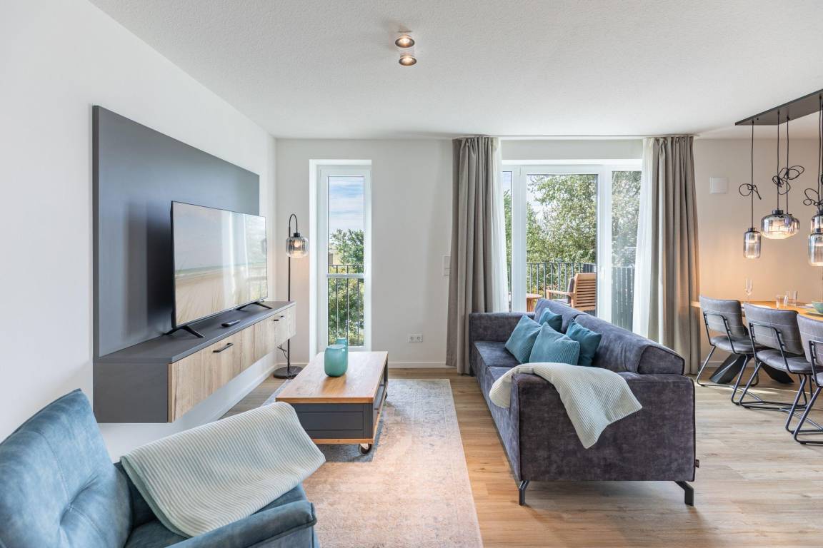 77 M² Ferienwohnung ∙ 2 Schlafzimmer ∙ 4 Gäste - Nordstrand
