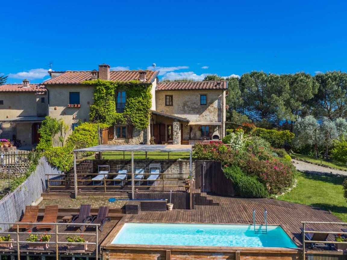 190 M² Ferienhaus ∙ 4 Schlafzimmer ∙ 8 Gäste - San Gimignano