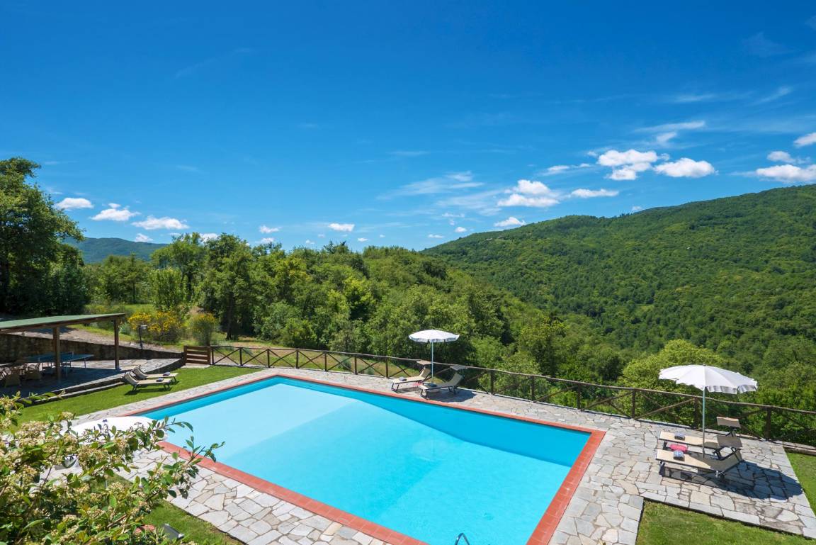 Villa ∙ 6 Habitaciones ∙ 11 Huéspedes - Anghiari