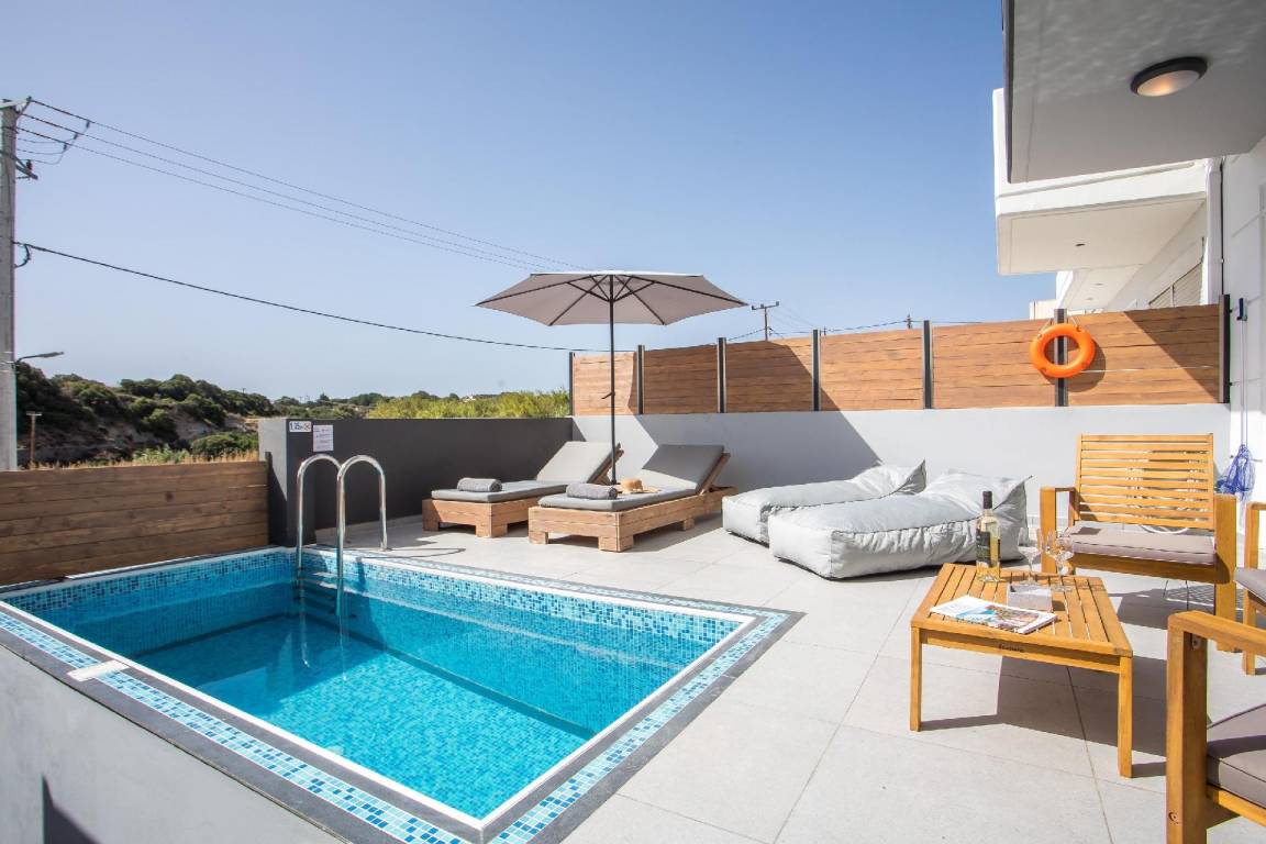 200 M² Ferienhaus ∙ 3 Schlafzimmer ∙ 8 Gäste - Rhodos