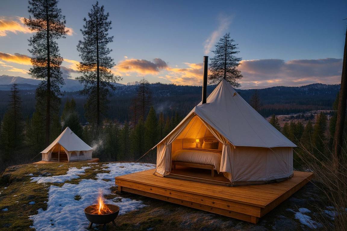 Camping ∙ 1 Chambre ∙ 4 Personnes - Idaho
