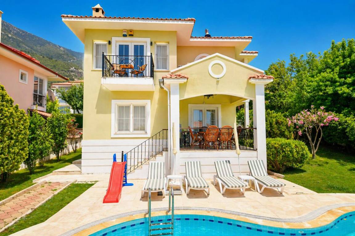160 M² Villa ∙ 3 Bedrooms ∙ 6 Guests - Çalış Beach