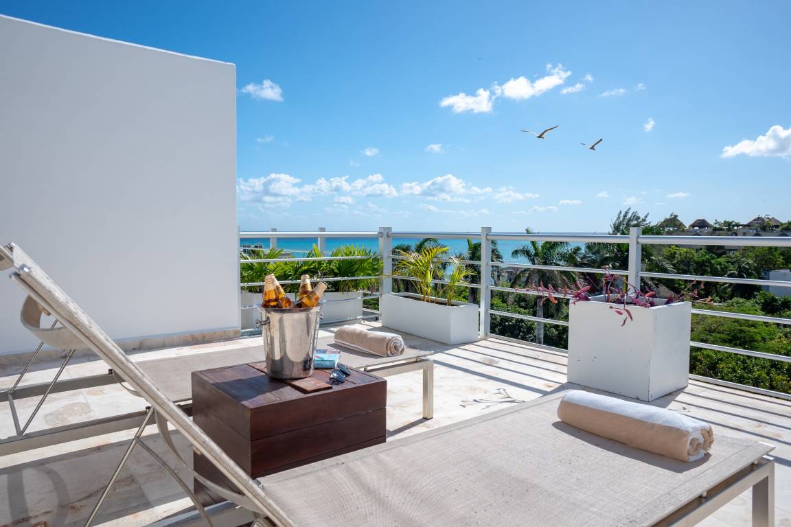 125 M² Apartamento ∙ 3 Habitaciones ∙ 8 Huéspedes - Playa del Carmen