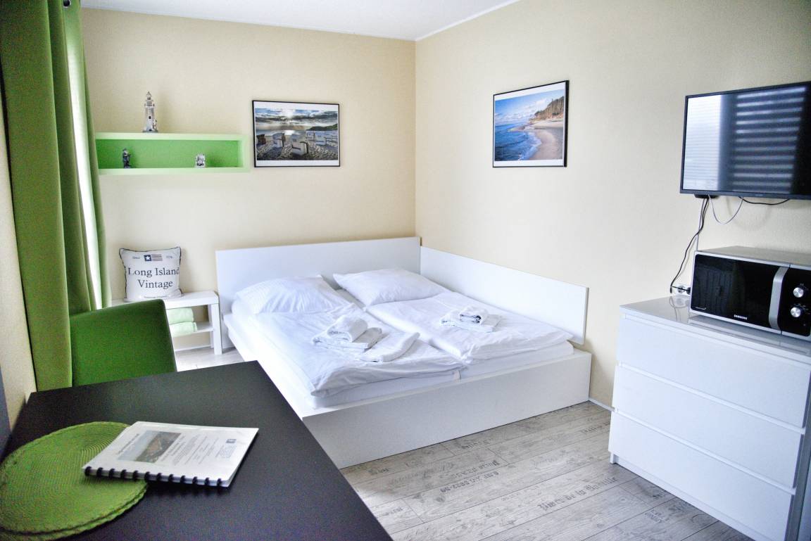 Wohnung in Ueckermünde mit Garten, Terrasse & Grill + Neben dem Strand