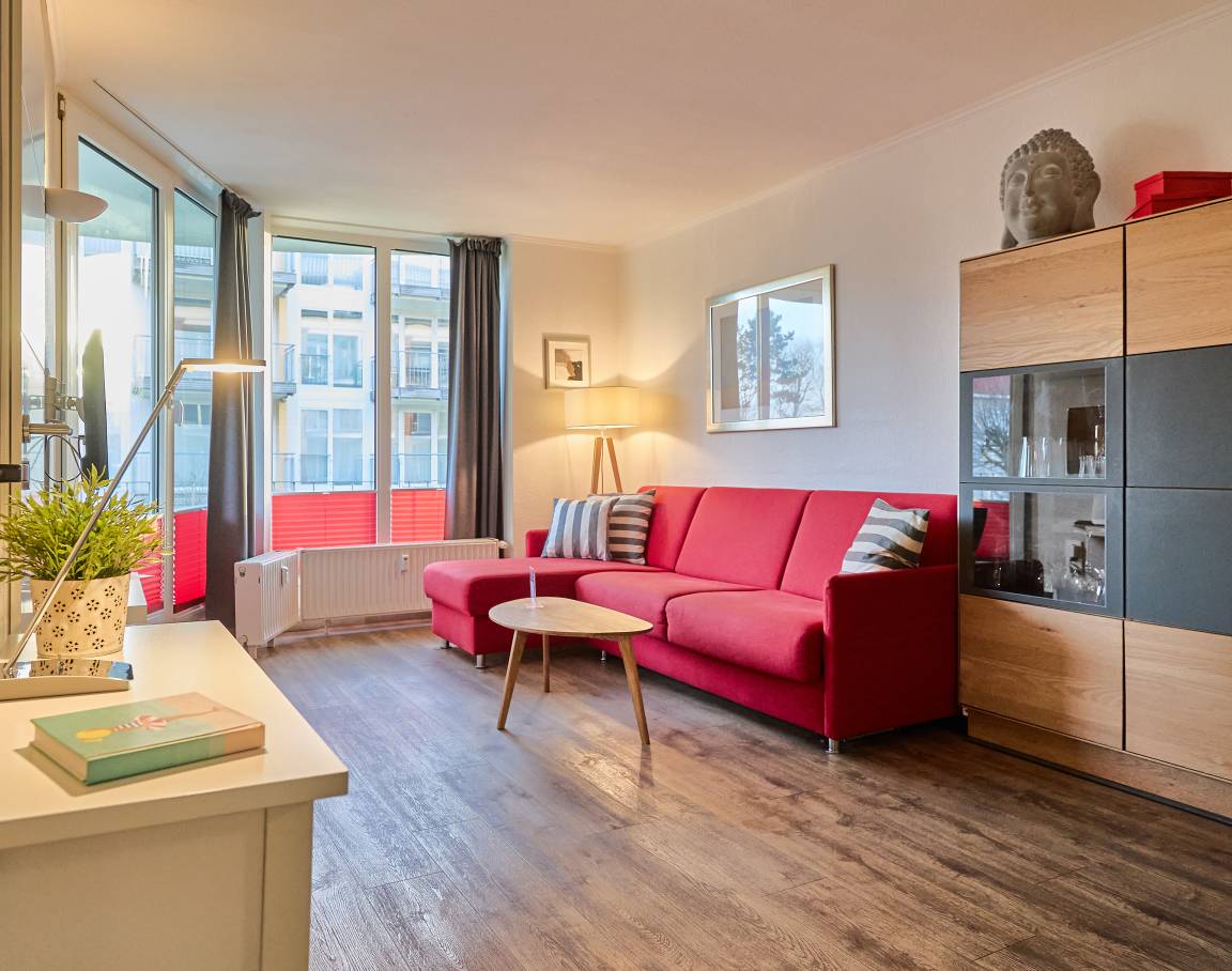 42 m&sup2; Ferienwohnung 1 Schlafzimmer 3 G&auml;ste