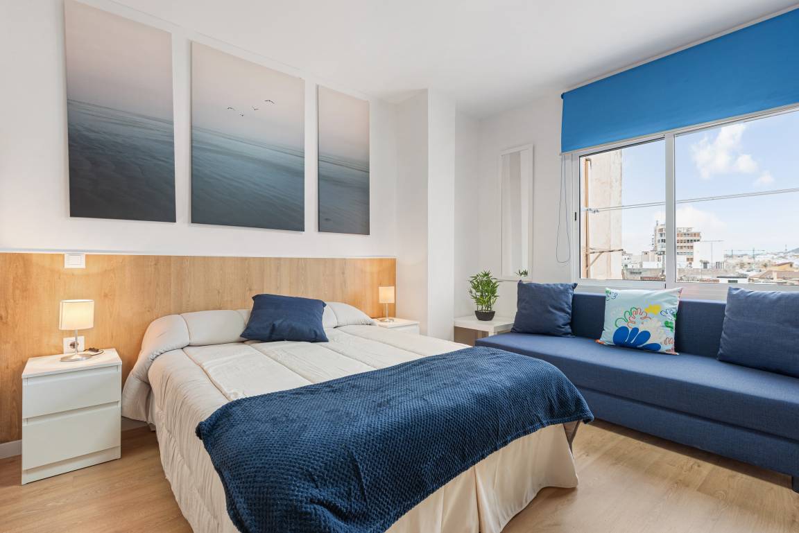 27 M² Studio Flat ∙ 3 Guests - Málaga