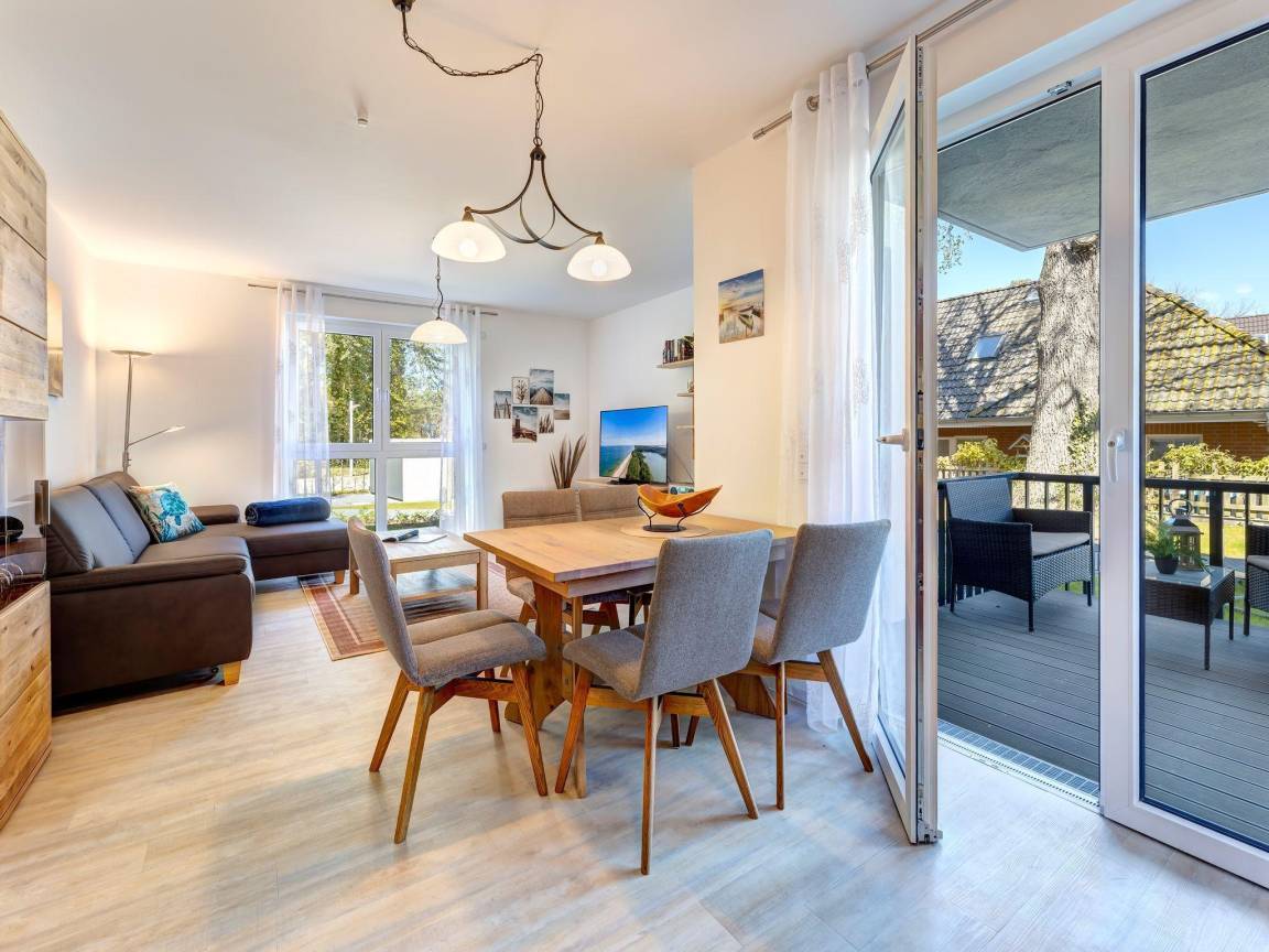 81 M² Ferienwohnung ∙ 2 Schlafzimmer ∙ 6 Gäste - Loddin