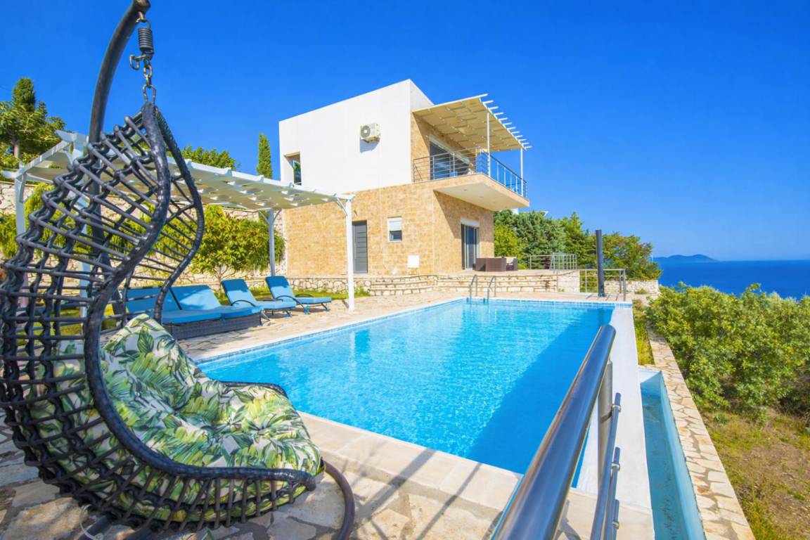 120 M² Villa ∙ 2 Schlafzimmer ∙ 5 Gäste - Lefkada