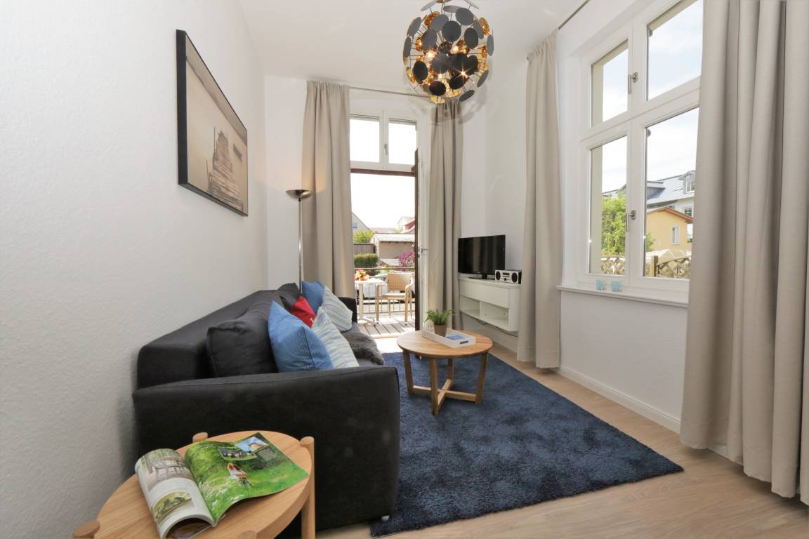 44 m² Ferienwohnung ∙ 1 Schlafzimmer ∙ 3 Gäste – Bild 4
