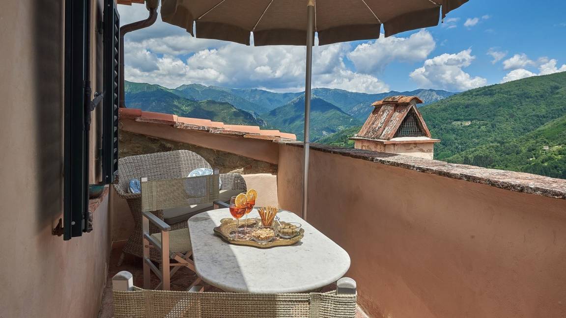 40 M² Villa ∙ 1 Schlafzimmer ∙ 2 Gäste - Bagni di Lucca