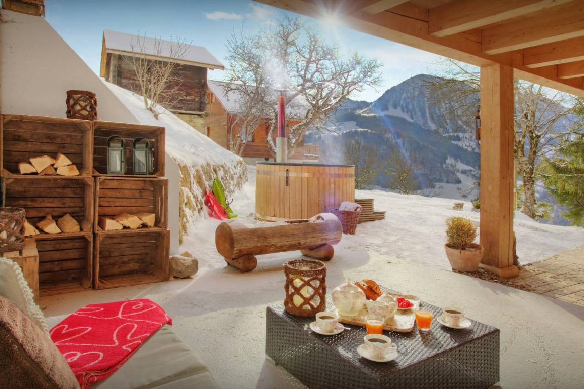 162 M² Chalet ∙ 4 Chambres ∙ 7 Personnes - Manigod