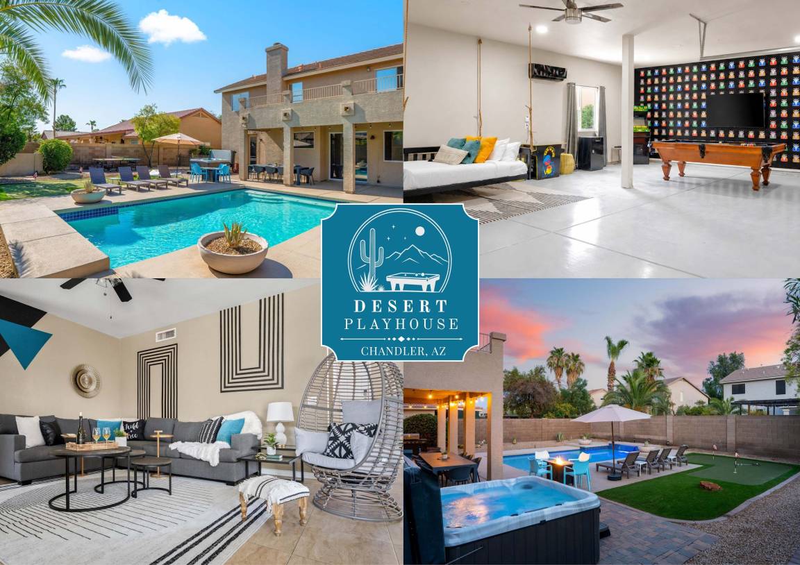 Apartment ∙ 4 Bedrooms ∙ 14 Guests - Gilbert, AZ