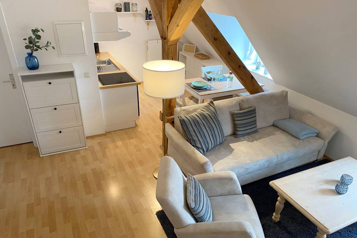 45 m² Ferienwohnung ∙ 1 Schlafzimmer ∙ 3 Gäste – Bild 1