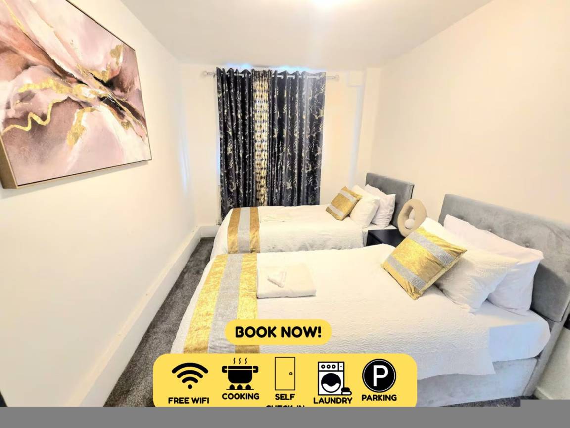 85 M² Apartamento ∙ 2 Habitaciones ∙ 5 Huéspedes - Thurrock