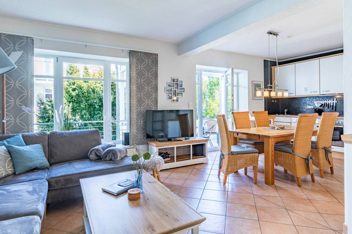 70 m&sup2; Ferienwohnung 2 Schlafzimmer 4 G&auml;ste