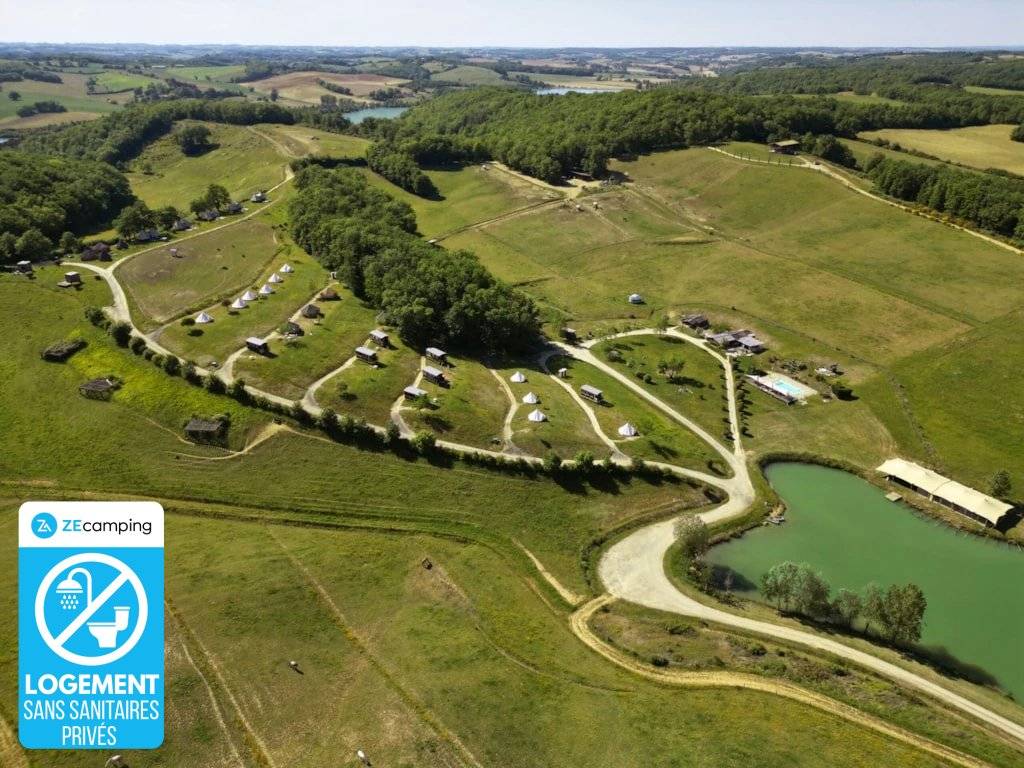 20 M² Tente ∙ 4 Personnes - Gers
