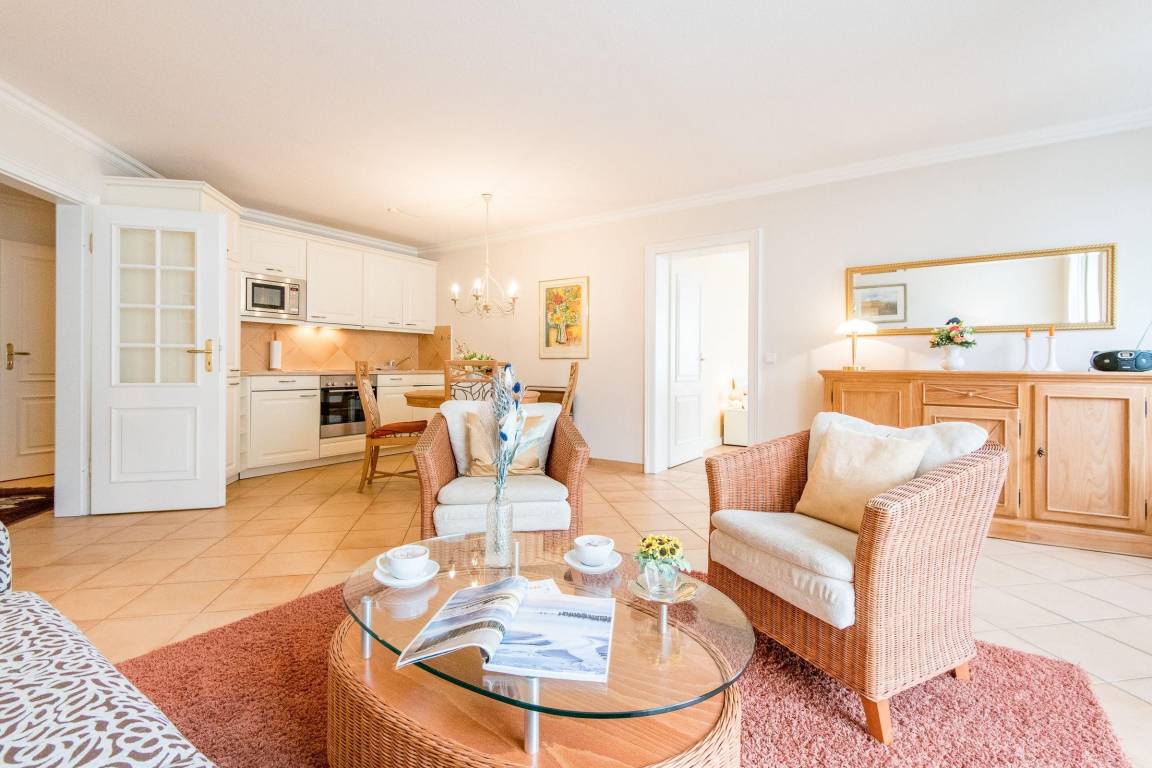 76 M² Ferienwohnung ∙ 1 Schlafzimmer ∙ 2 Gäste - Sylt