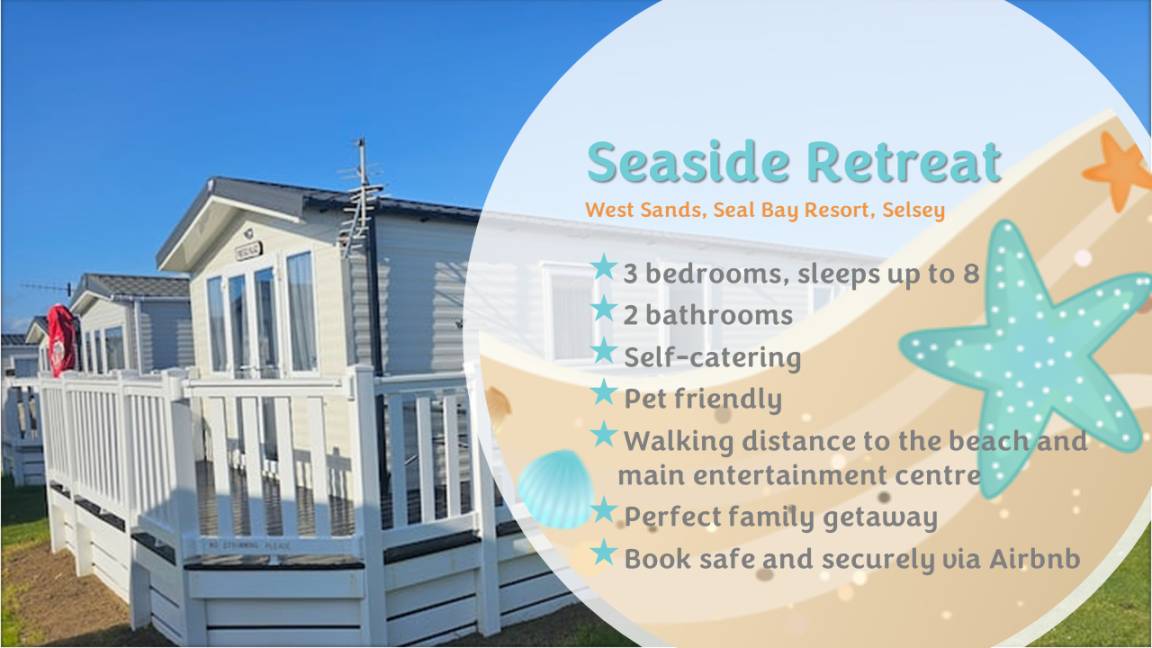110 M² Lodge ∙ 3 Bedrooms ∙ 8 Guests - Selsey
