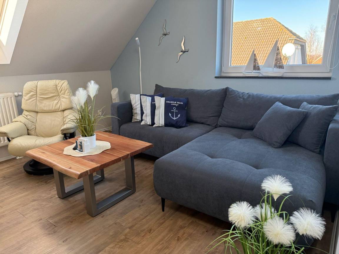 60 M² Ferienwohnung ∙ 1 Schlafzimmer ∙ 3 Gäste - Büsum