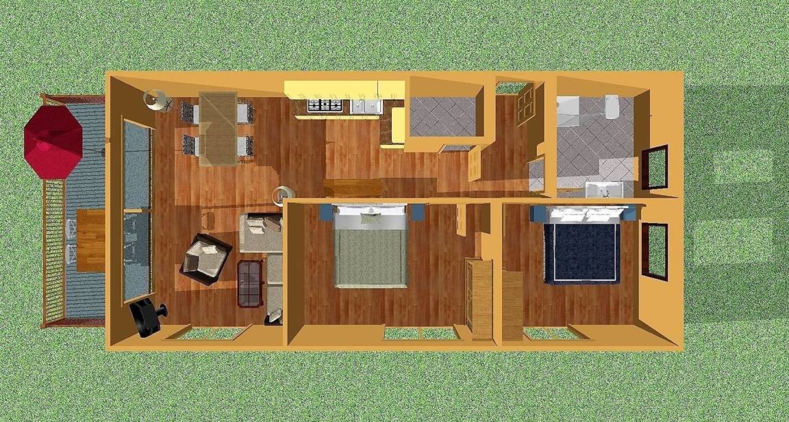 70 m² Ferienwohnung ∙ 2 Schlafzimmer ∙ 4 Gäste – Bild 24