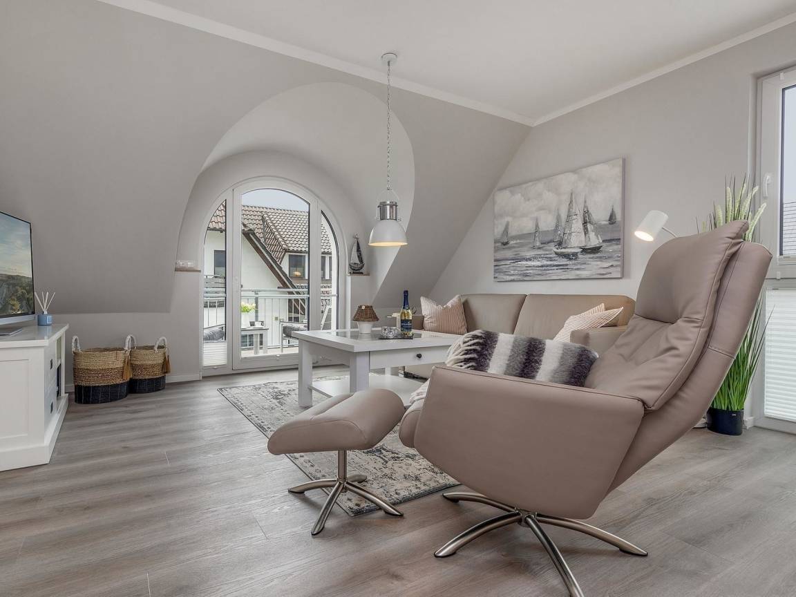 61 m² Ferienwohnung ∙ 1 Schlafzimmer ∙ 3 Gäste – Bild 4