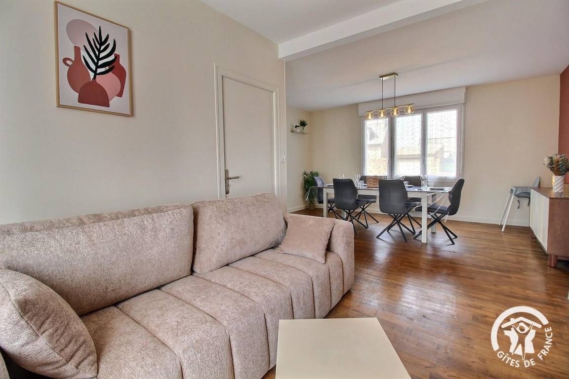 70 m² Gîte ∙ 3 Schlafzimmer ∙ 6 Gäste – Bild 10