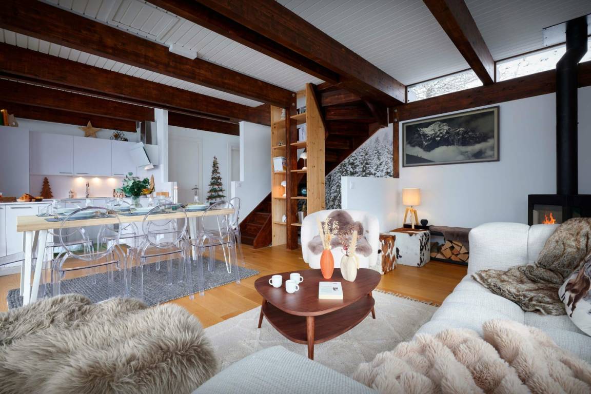 85 M² Chalet ∙ 3 Chambres ∙ 7 Personnes - Aigle