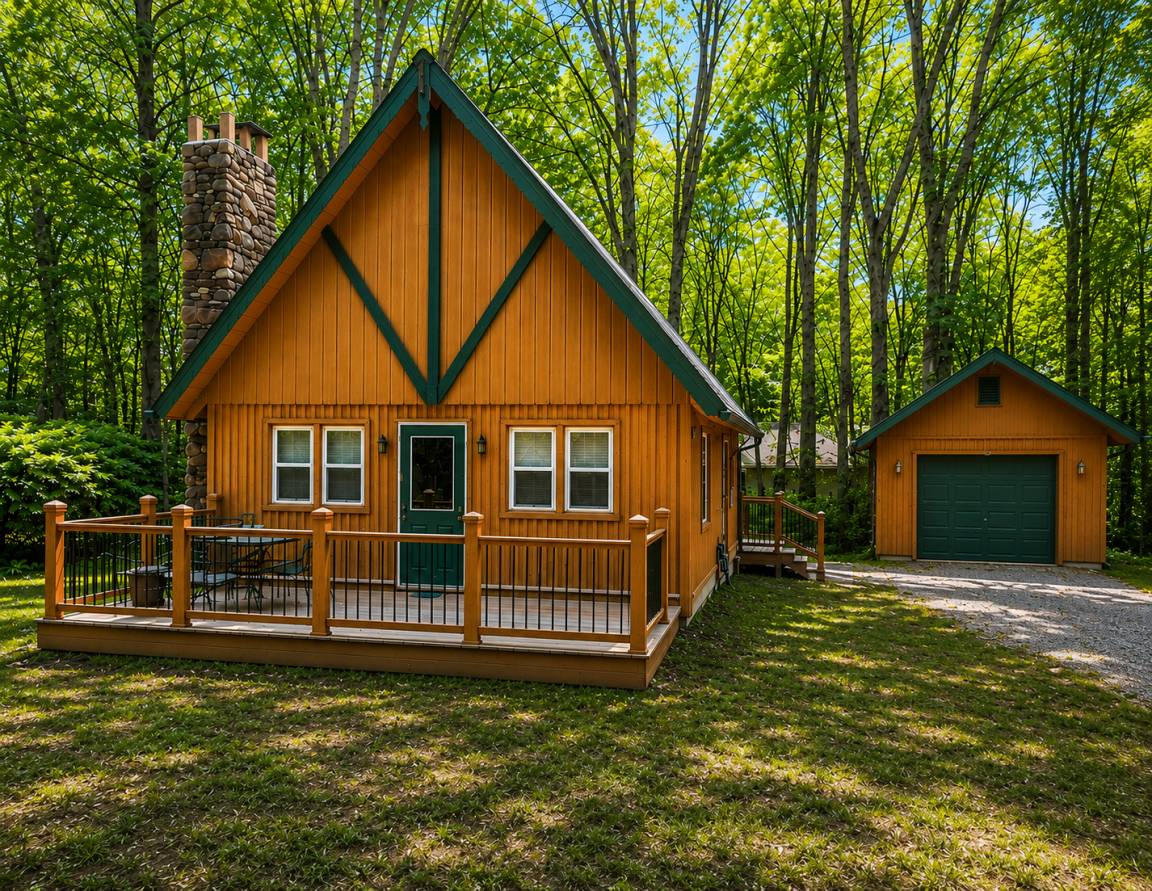 92 M² House ∙ 3 Bedrooms ∙ 8 Guests - Lake Harmony, PA
