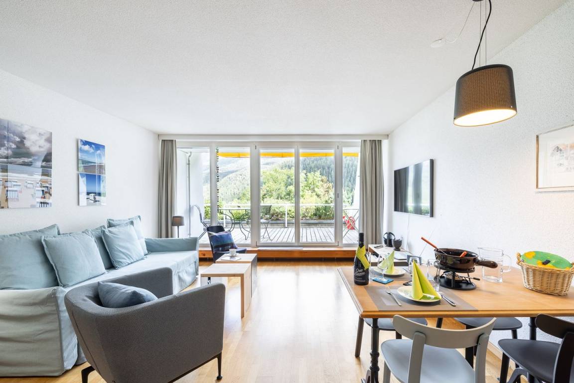 80 M² Appartement ∙ 1 Chambre ∙ 4 Personnes - Vulpera