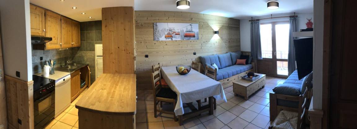 56 m&sup2; Ferienwohnung 2 Schlafzimmer 6 G&auml;ste