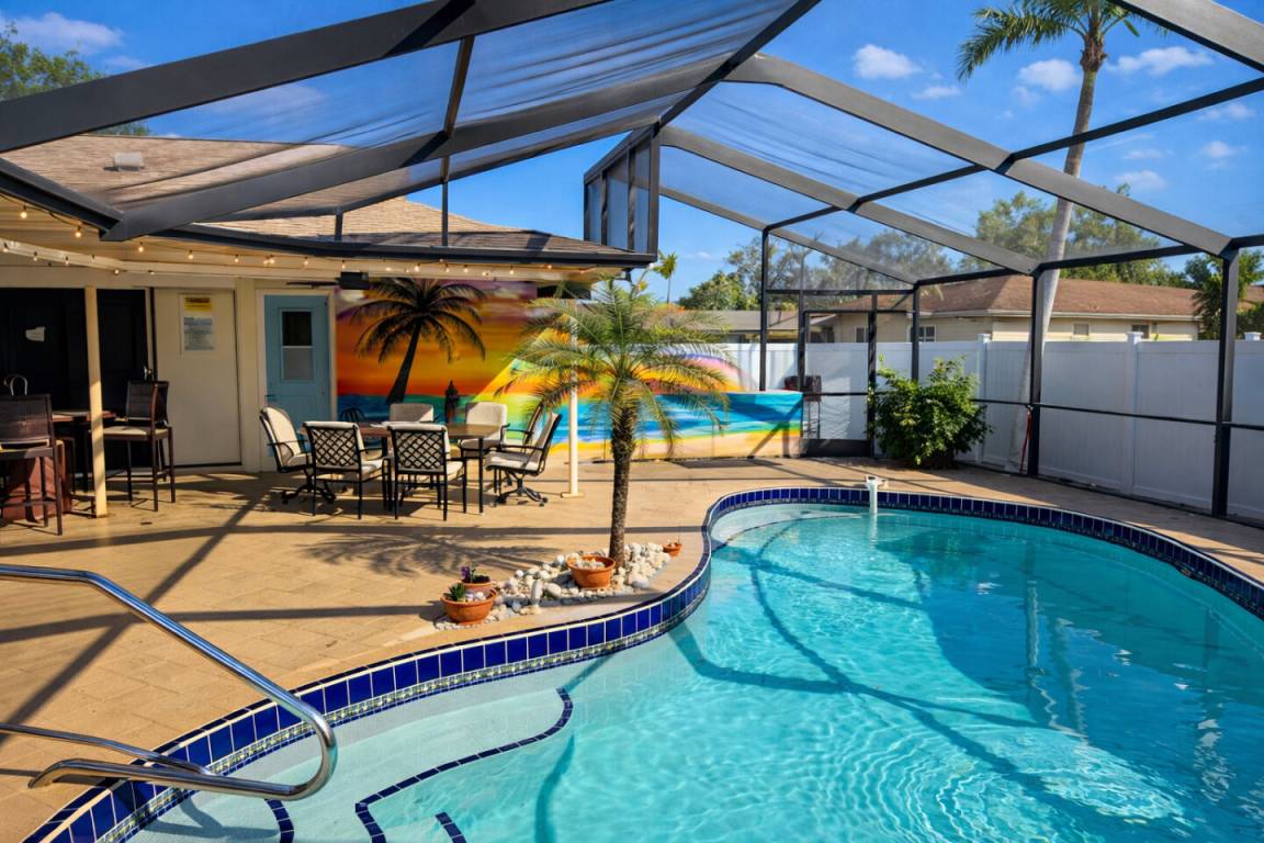 186 M² House ∙ 4 Bedrooms ∙ 12 Guests - Bradenton, FL