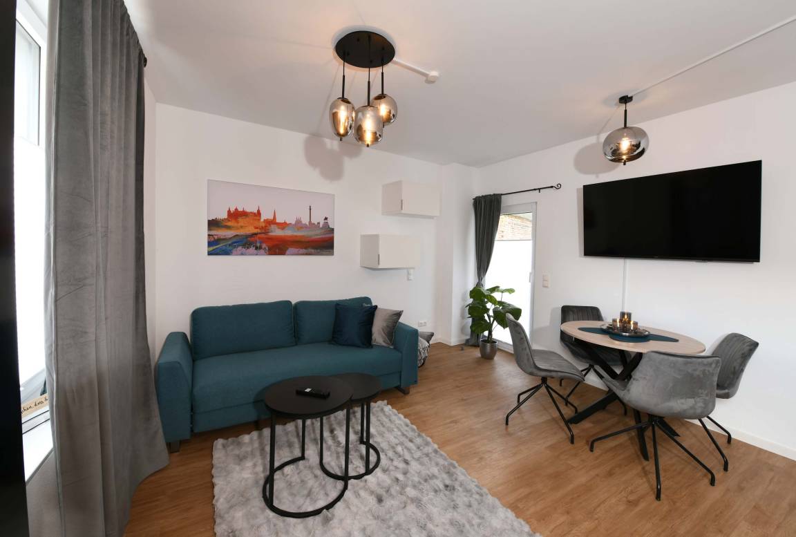 55 M² Ferienwohnung ∙ 1 Schlafzimmer ∙ 4 Gäste - Schwerin