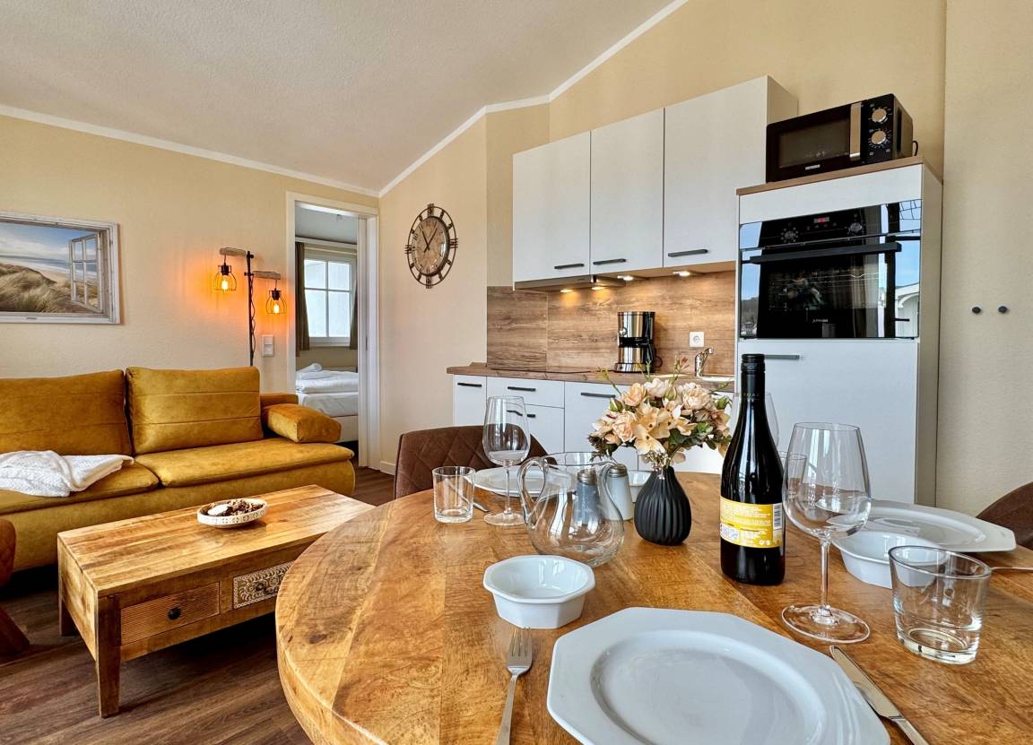 32 m² Ferienwohnung ∙ 1 Schlafzimmer ∙ 3 Gäste – Bild 7