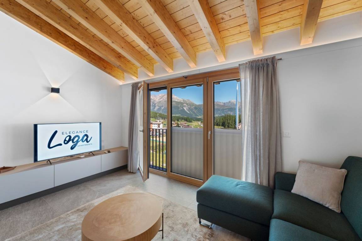 94 M² Ferienwohnung ∙ 2 Schlafzimmer ∙ 4 Gäste - Pontresina
