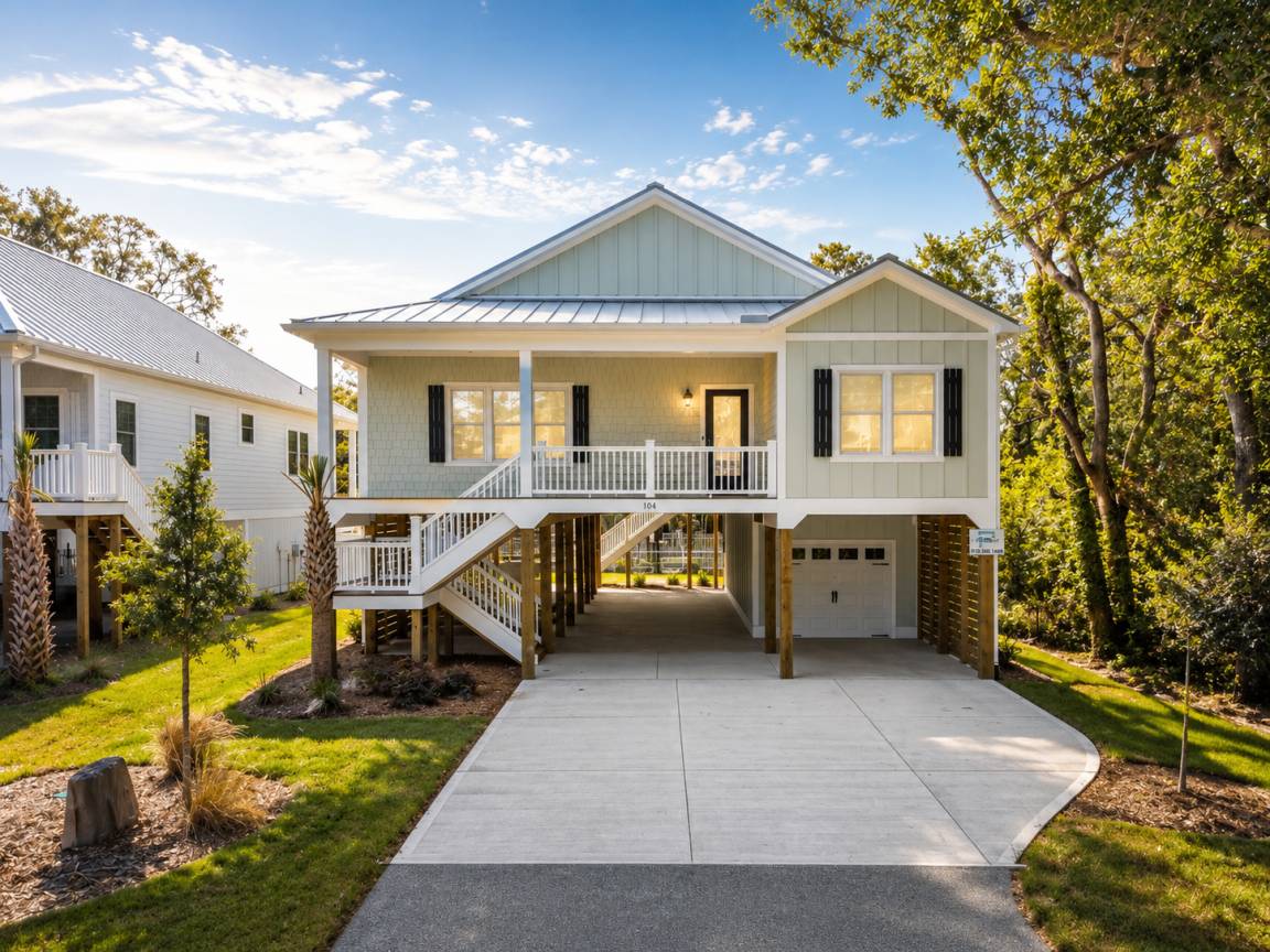 Casa ∙ 4 Habitaciones ∙ 12 Huéspedes - Oak Island, NC