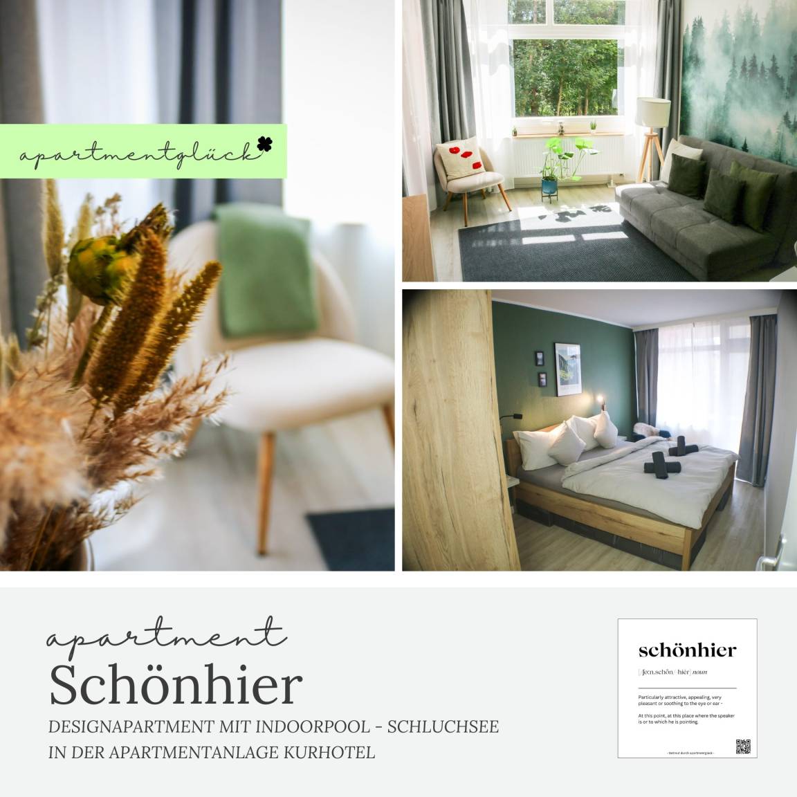 43 M² Ferienwohnung ∙ 1 Schlafzimmer ∙ 4 Gäste - Schluchsee