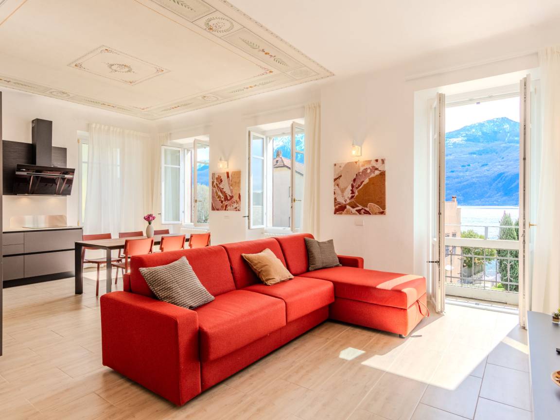 100 M² Ferienwohnung ∙ 2 Schlafzimmer ∙ 6 Gäste - Domaso