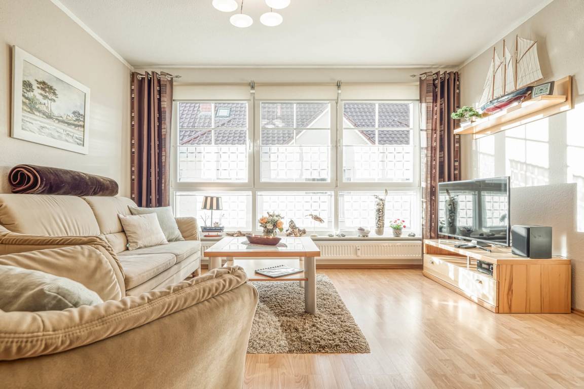 50 m² Ferienwohnung ∙ 1 Schlafzimmer ∙ 2 Gäste – Bild 1