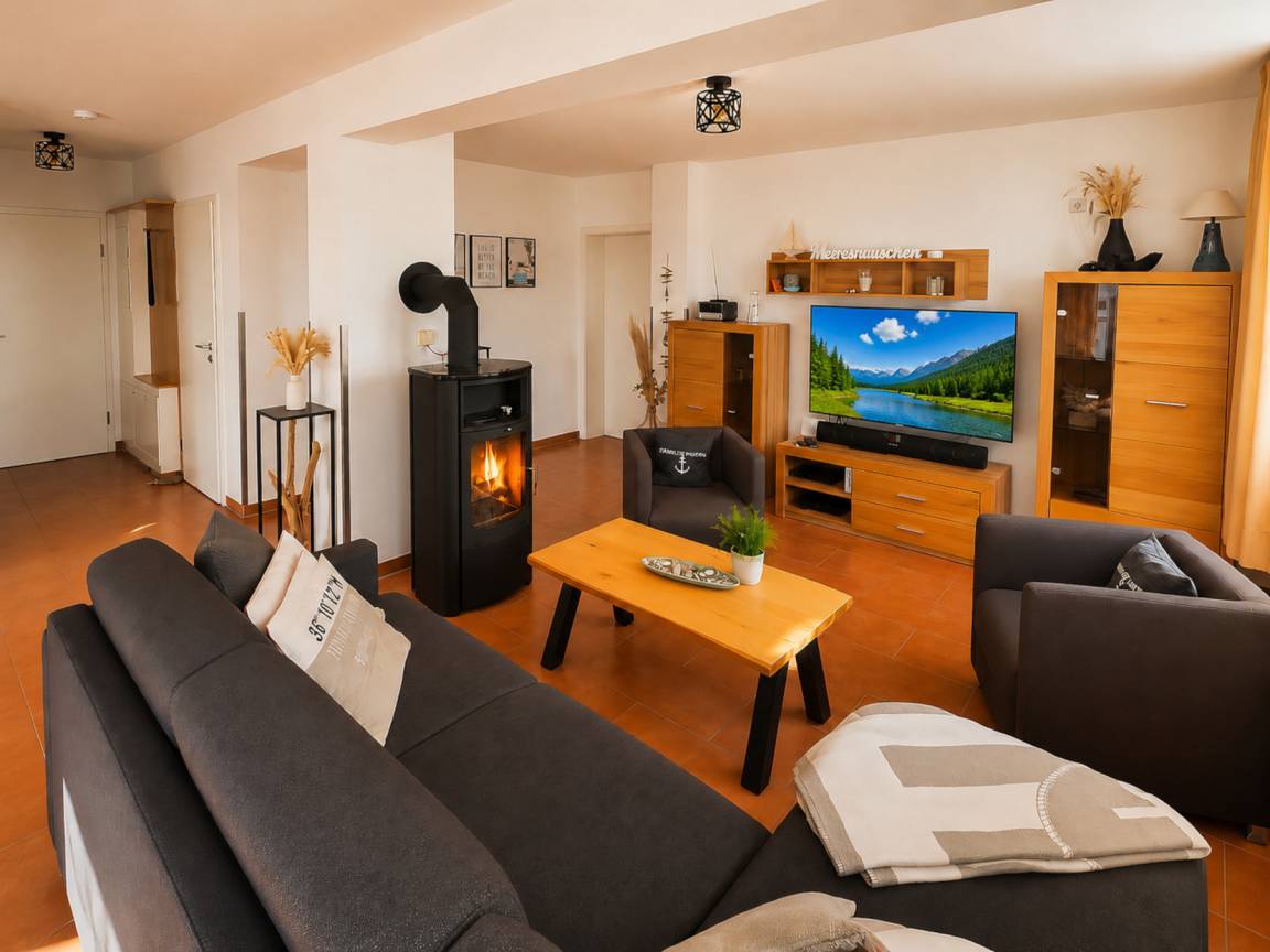 108 m&sup2; Ferienwohnung 2 Schlafzimmer 6 G&auml;ste