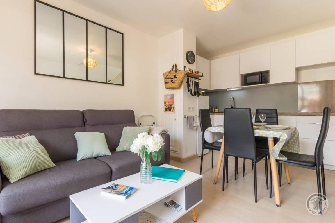 37 m&sup2; G&icirc;te 2 Schlafzimmer 4 G&auml;ste