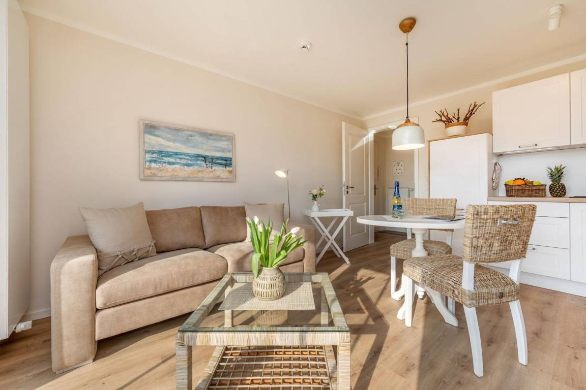 50 m² Ferienwohnung ∙ 1 Schlafzimmer ∙ 2 Gäste – Bild 3