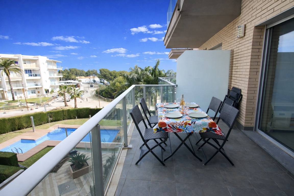 55 M² Ferienwohnung ∙ 2 Schlafzimmer ∙ 5 Gäste - Miami Platja