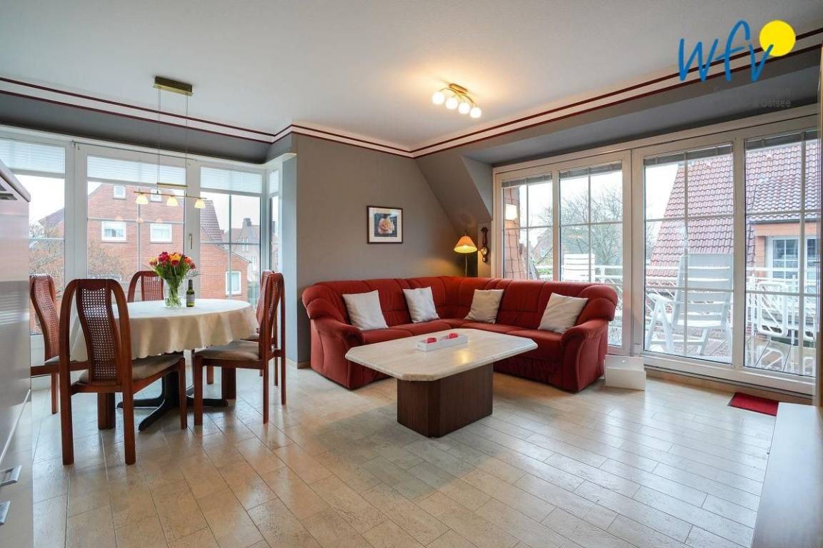 70 M² Ferienwohnung ∙ 2 Schlafzimmer ∙ 4 Gäste - Juist